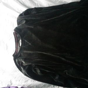 Muk Luks velvet long sleeve shirt